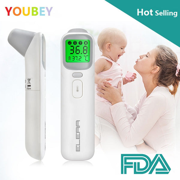 Baby Thermometer Infrared Digital LCD Body Measurement Forehead Ear Non-Contact Adult Body Fever IR Children  Termometro