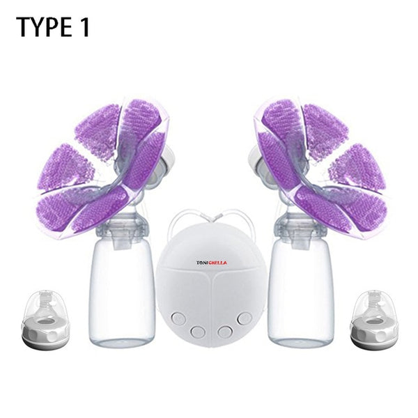 Single/Double Electric Breast Pump With Milk Bottle Infant