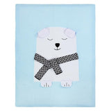 Air condition quilt rabbit Fox knitted Baby Cartoon Animal Blanket Sofa Stroller Covers Kids newborn Bedding Swaddle decke