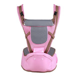 0-48M Ergonomic Baby Carrier Infant Baby Hipseat Carrier Front Facing Ergonomic Kangaroo Baby Wrap Sling for Baby Travel